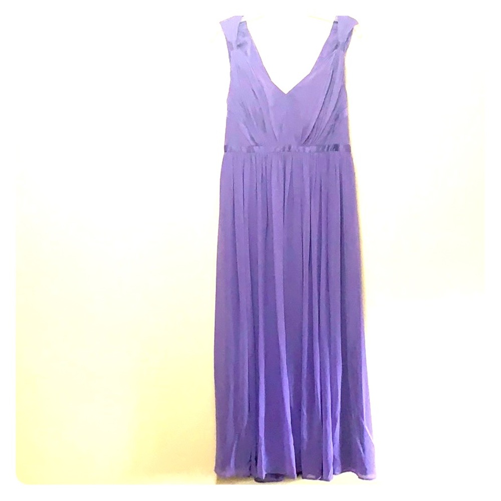 VERA WANG Purple Evening Dress. 12.